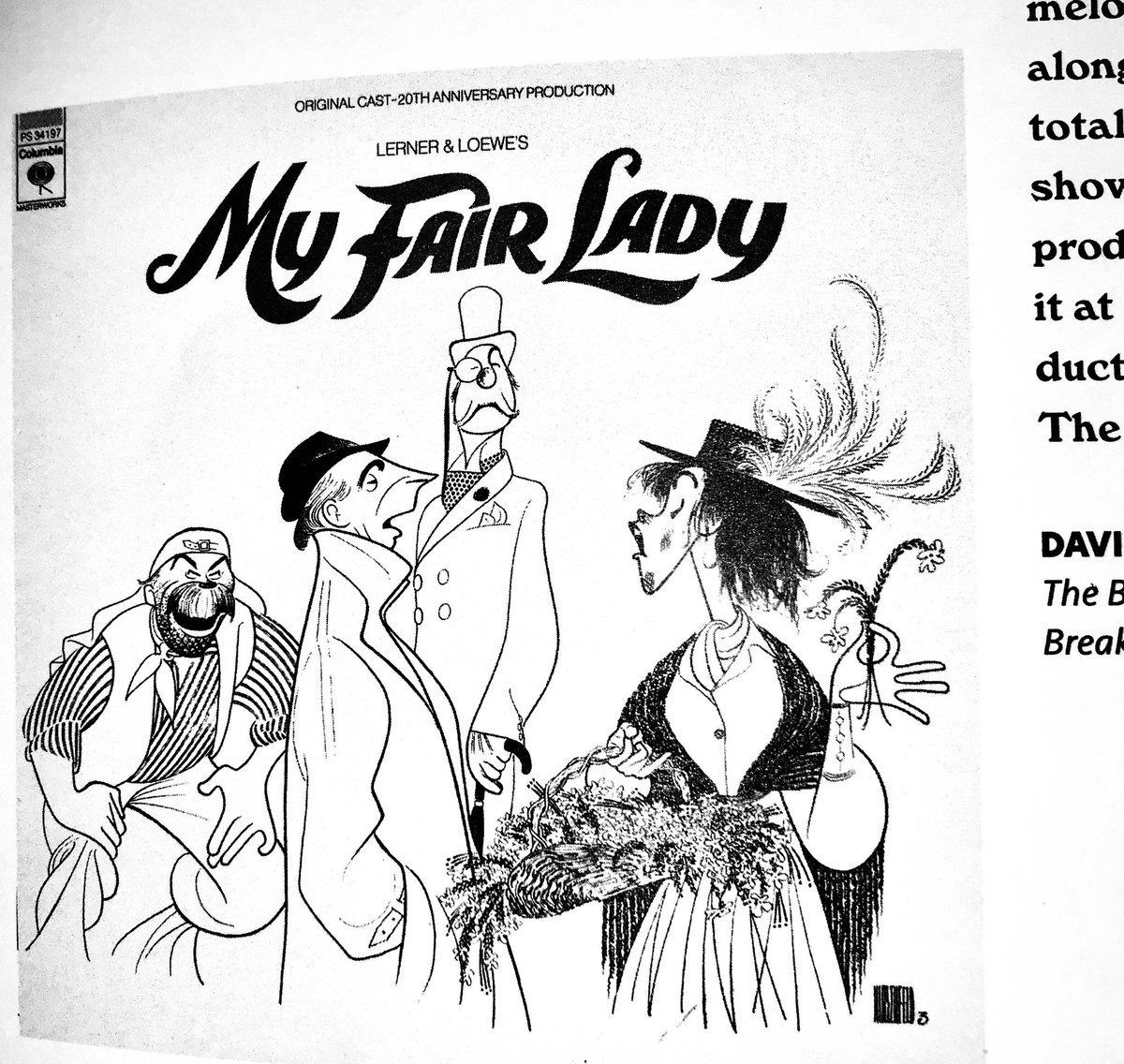 kristine_stone's tweet photo. @buckibill @SXMRewind Sorry, I misspelled his name, Bill!๐ฃ#AlHirschfeld Caricaturist. Sketched famous people in #SundayNYT #ArtsSection At bottom heโd sign & put a number next to his name. The number was the amt of โNinaโsโ (his daughter) that would appear within the lines. You had to find them!๐ง https://t.co/ZX5AKkmGQi