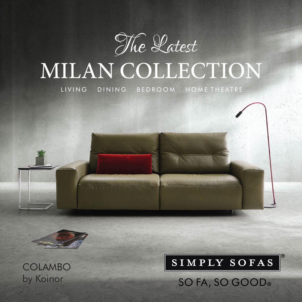 simply_sofas's tweet image. THE LATEST MILAN COLLECTION. NOW IN OUR STORES. The truly inviting Colambo reclining sofa by the German brand Koinor. This sofa comes in various sizes and configurations. #MilanCollection #latest #new #DesignSoGood #SimplySofas #latestfurniture #luxurylifestyle #trendsetting