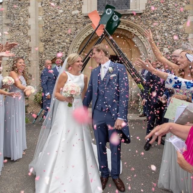 Webrides's tweet photo. The moment when you leave as husband and wife! 💕🎉

More to come from our gorgeous bride Ally’s wedding soon! 😍

#windsorandetonbrides #werealbrides #weddingday #weddingdress #weddinginspiration https://t.co/ChCpjxjqRa