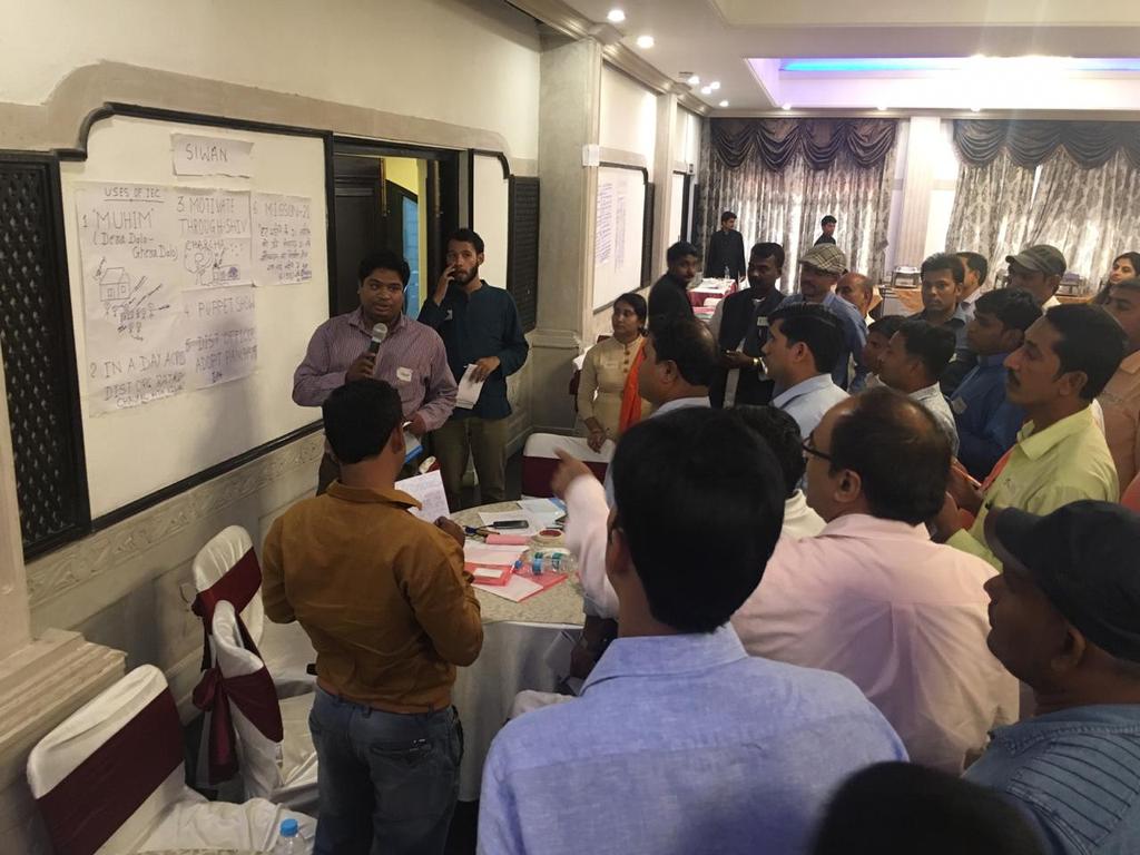 Districts shared their good practices &amp; innovations during RAL workshop organized in Patna by <a href="/LSBA_Bihar/">Lohiya Swachh Bihar Abhiyan</a> in association with @WSSCCouncil &amp; @C_L_T_S 
@vinodmishra2810 <a href="/swachhbharat/">Swachh Bharat Mission - Grameen</a>