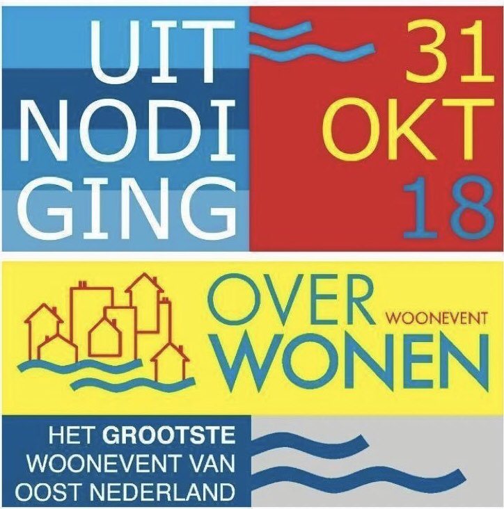 Vandaag het grootse #woonevent van Oost-Nederland in Almelo door <a href="/josanmeijers/">Josan Meijers</a> <a href="/provgelderland/">Provincie Gelderland</a> <a href="/MoniquevanHaaf/">Monique van Haaf</a> <a href="/ProvOverijssel/">Provincie Overijssel</a> De kracht van Oost.