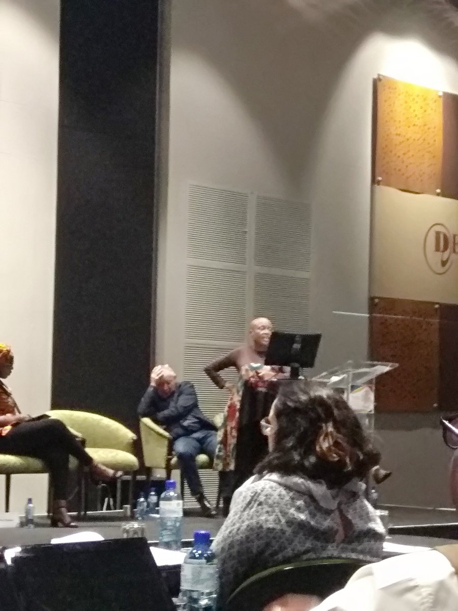 CommsConference's tweet image. Lebo Ramafoko, CEO of @SoulCity_SA is talking about the  work that needs to happen to reduce GBV #CommsConference2018 #commsforchange