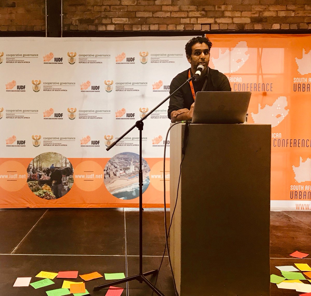Architect Thireshen Govender discusses how Namibia transformed &amp; organised "deviant" businesses like shebeens into thriving &amp; diverse business high streets, encouraging us to do the same. #UrbanConf2018 #IUDF #WorldCitiesDay #SACN