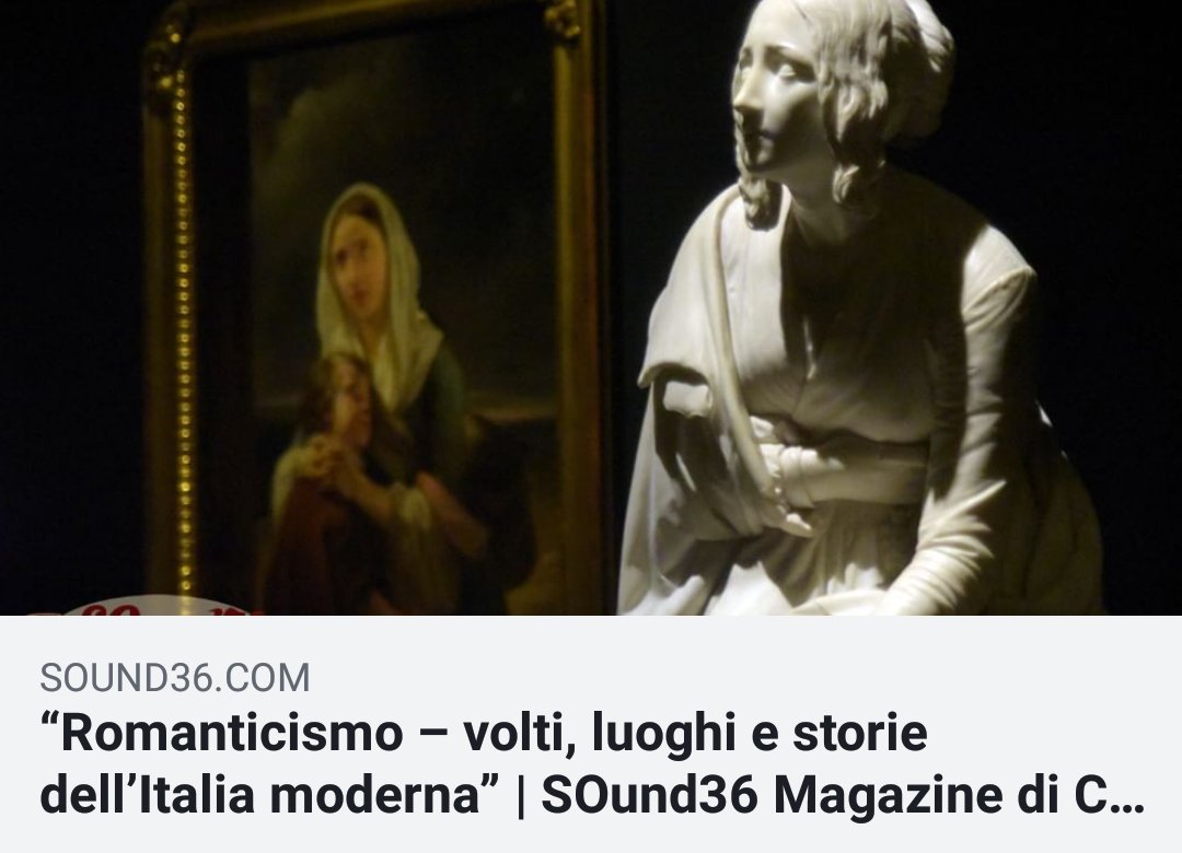 SOund36Magazine's tweet photo. Siamo stati all'inaugurazione di questa imperdibile Mostra, "#Romanticismo", dal 26 ottobre al 17 marzo al Museo Poldi Pezzoli e alle @gallerieditalia, a cura di #FernandoMazzocca. Report di #DanieleMayer, foto di @sirgowain
https://t.co/4bPVwR0yxg
@intesasanpaolo https://t.co/ciRv8M3rtu