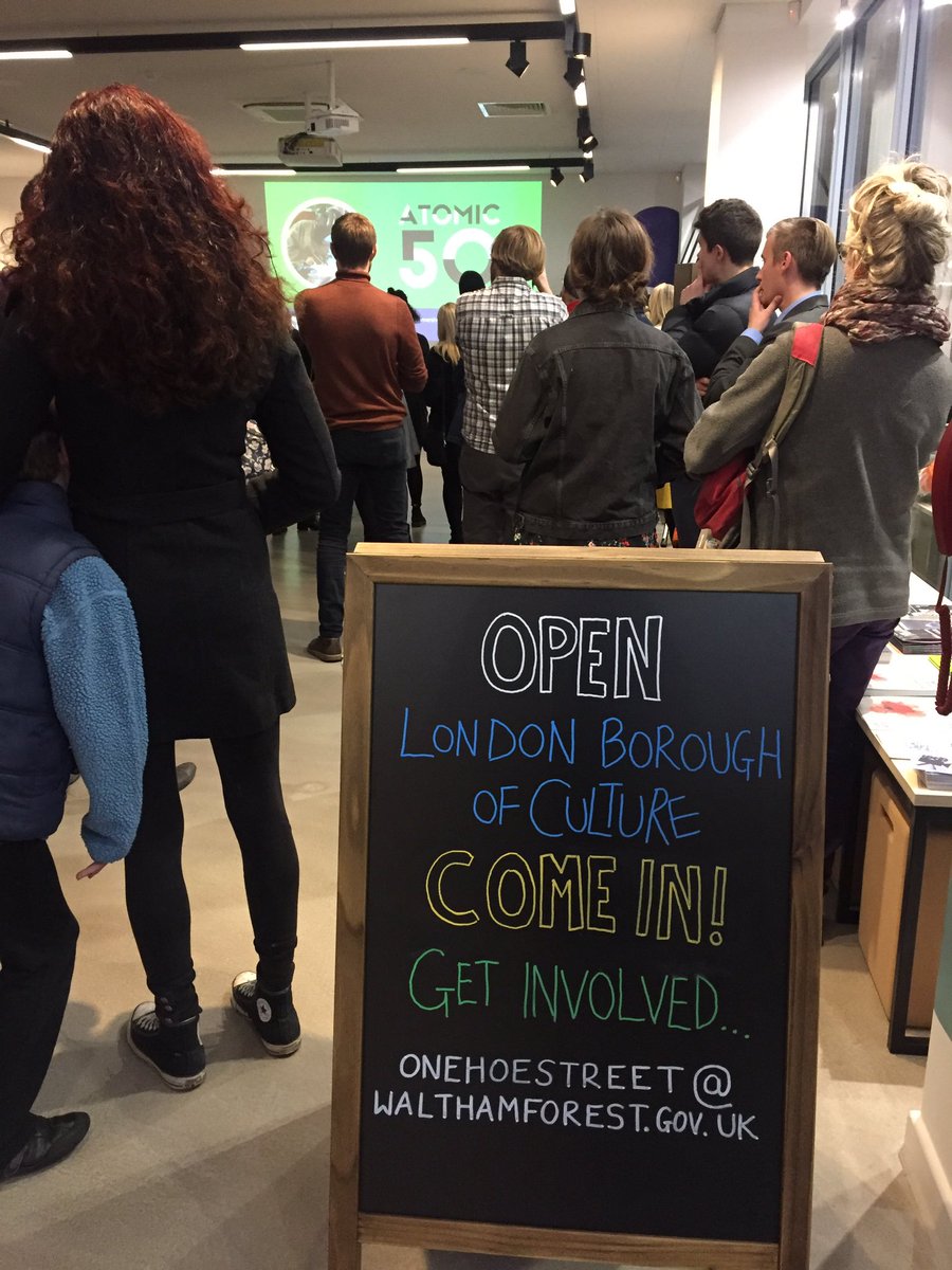 LongsightTC's tweet image. Congratulations @wfcouncil on a brilliant @WFculture19 programme launch. So many exciting &amp;amp; innovative events to be part of. Proud to be a #Walthamstow company. 2019 is looking bright. #WelcometotheForest