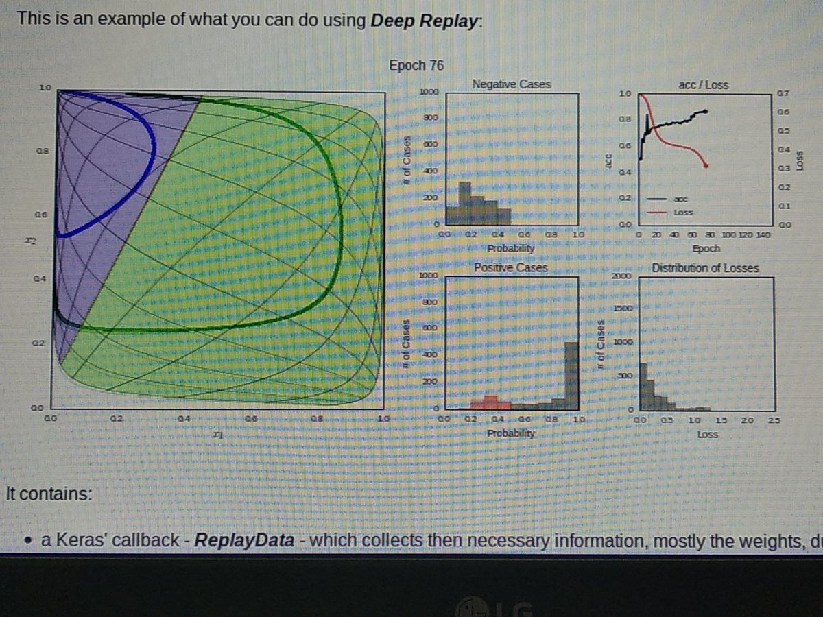 StrangeVBlog1's tweet image. #Medium is a great and reliable source of information(#DeepLearning for me).
I was checking out a python library called #Deepreplay, it helps to visualize hyperparameters in action(animation).
!pip install deepreplay