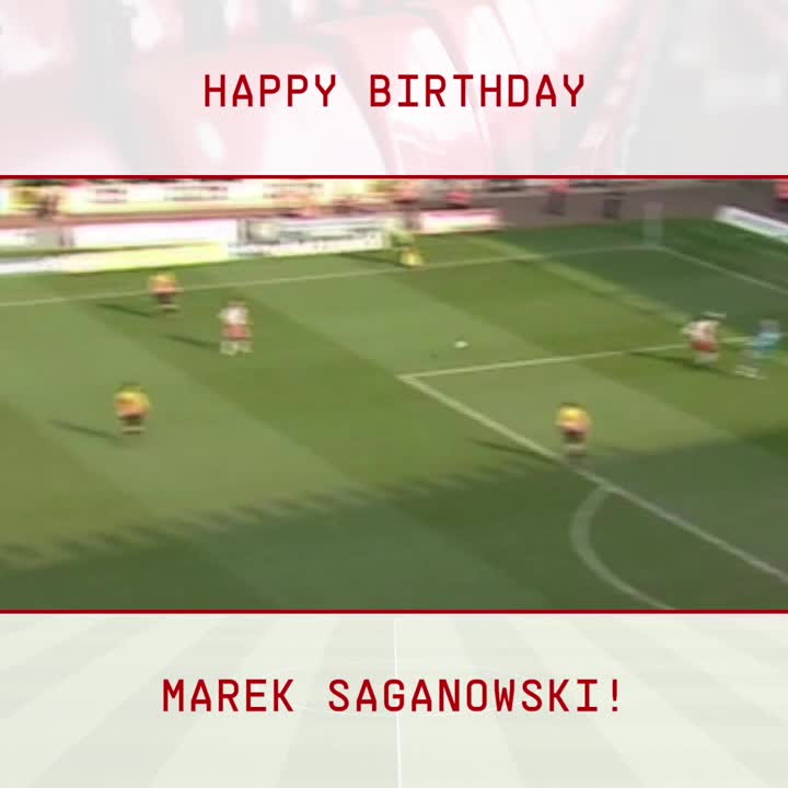 We\re wishing a happy 40th birthday to former striker Marek Saganowski! 