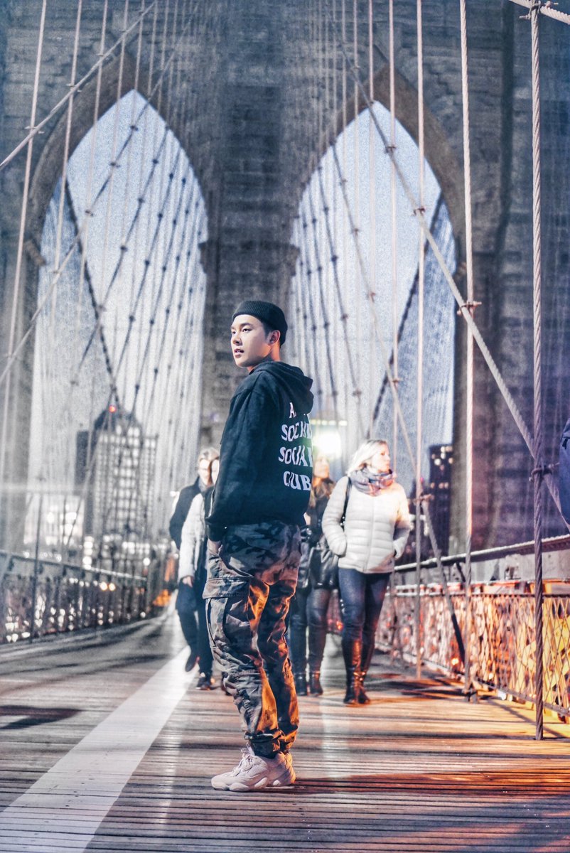 เก๊าไปเที่ยว Brooklyn bridge มาแหละตัว สวยมากเวอร์ #มีรูปปลากรอบ #newyork