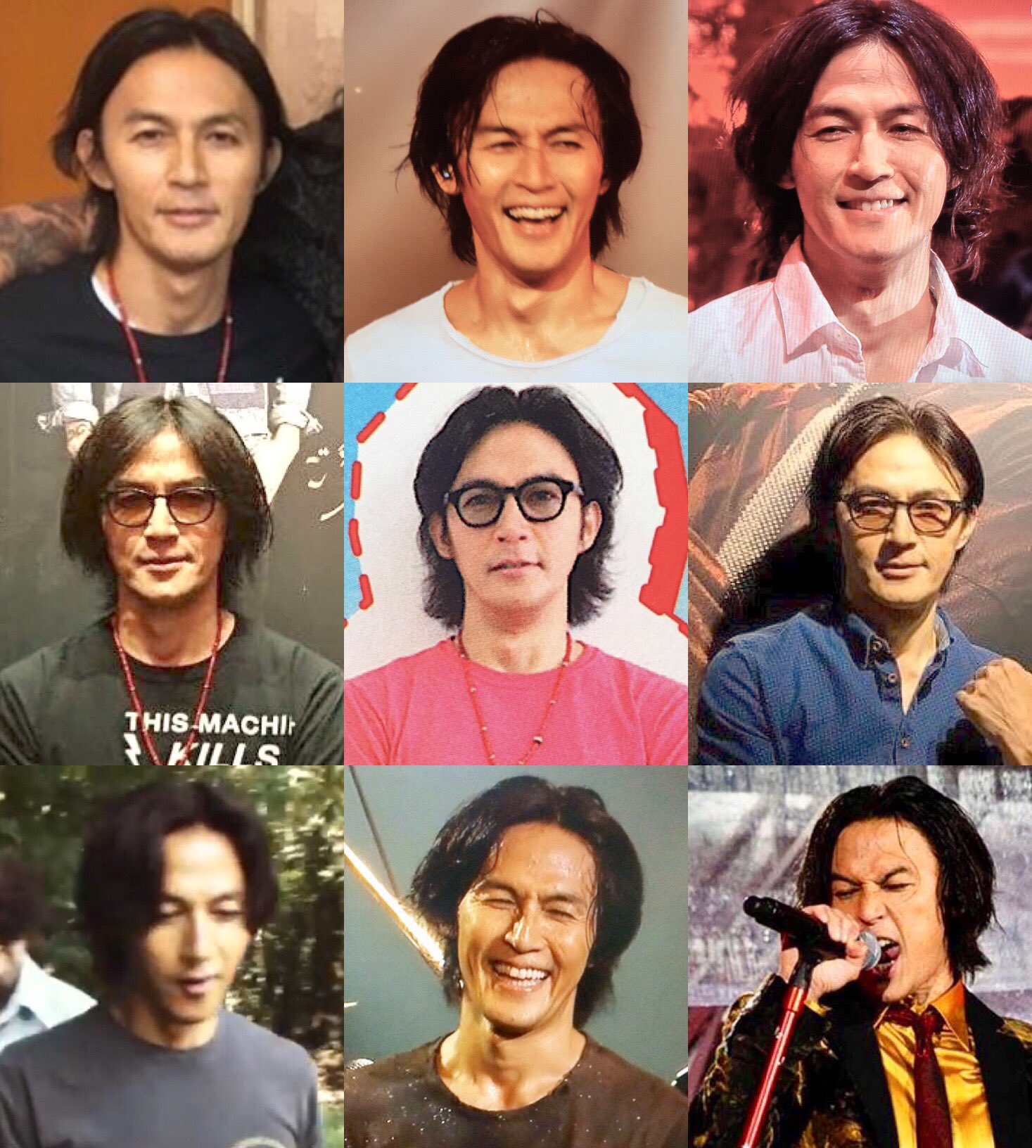 𝟛𝟜 前髪ある時 前髪ない時 私的に前髪 重め長めの稲葉さんはセクシーだしhinotoriの時も美しくて大好きだったけど 前髪を搔き上げる癖があるからおデコ全開センター ぱっくり分けになってしまう センターパートをやめてそろそろサイド