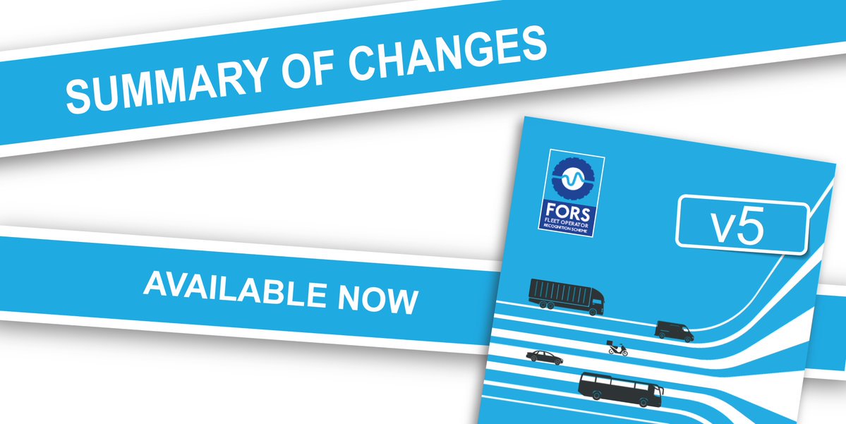 TruckEast's tweet image. Version 5 of the @FORS_online  #FORSStandard will be implemented in Jan 2019. Find out what's new here bit.ly/2dEtmQV