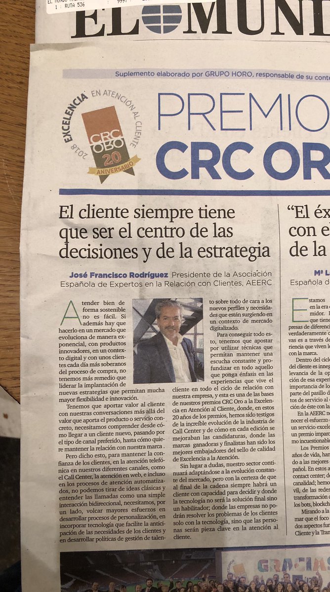 JoseFrRodrig's tweet image. “Tenemos que generar valor más allá del producto o servicio” #AtenciónAlCliente #ForoAnualGPS #compartiendoymejorando @PuroMarketing @hosteltur @ostelea @HostelturLatam #turismo @ESADEexed @AECOC_ES @AEVEA_eventos @Dircom_CEOE @CEOE_ES @ICEX_