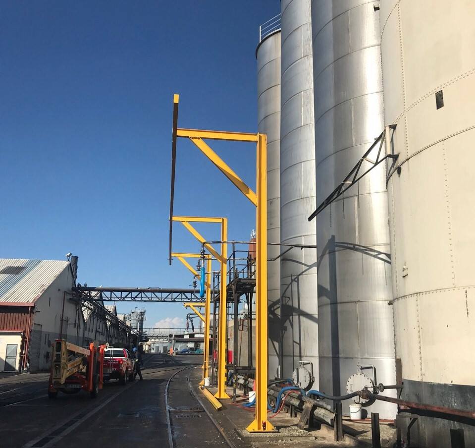designanchor1's tweet image. Design Anchor Solutions are able to design, manufacture and install gantries based on your specific requirements to ensure safety whilst loading and off loading trucks. #safetfirst #designanchor #gantries