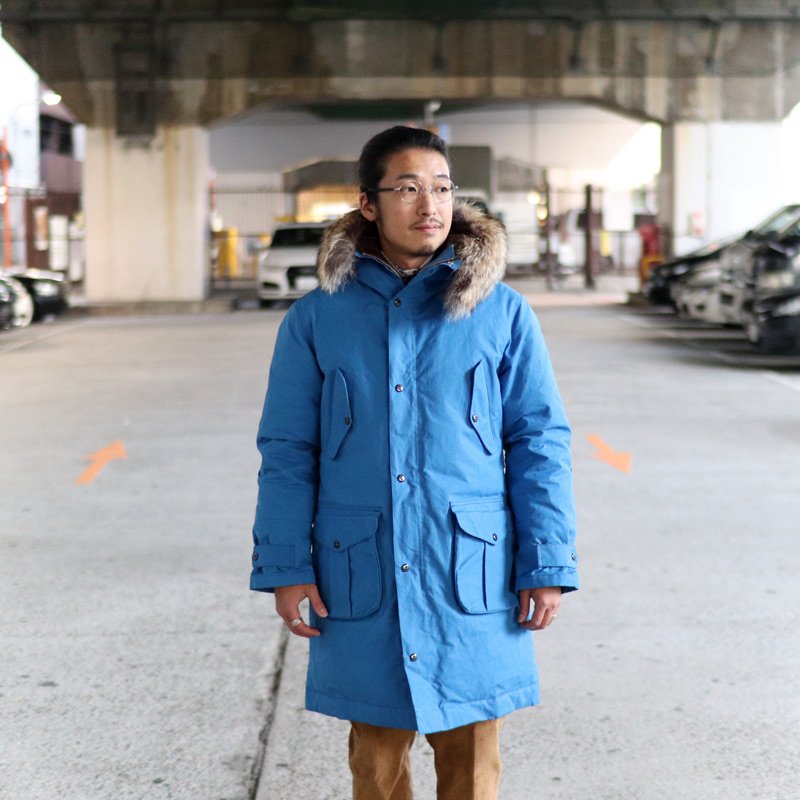 MANIFATTURA CECCARELLI 38 ネイビー アラスカパーカ