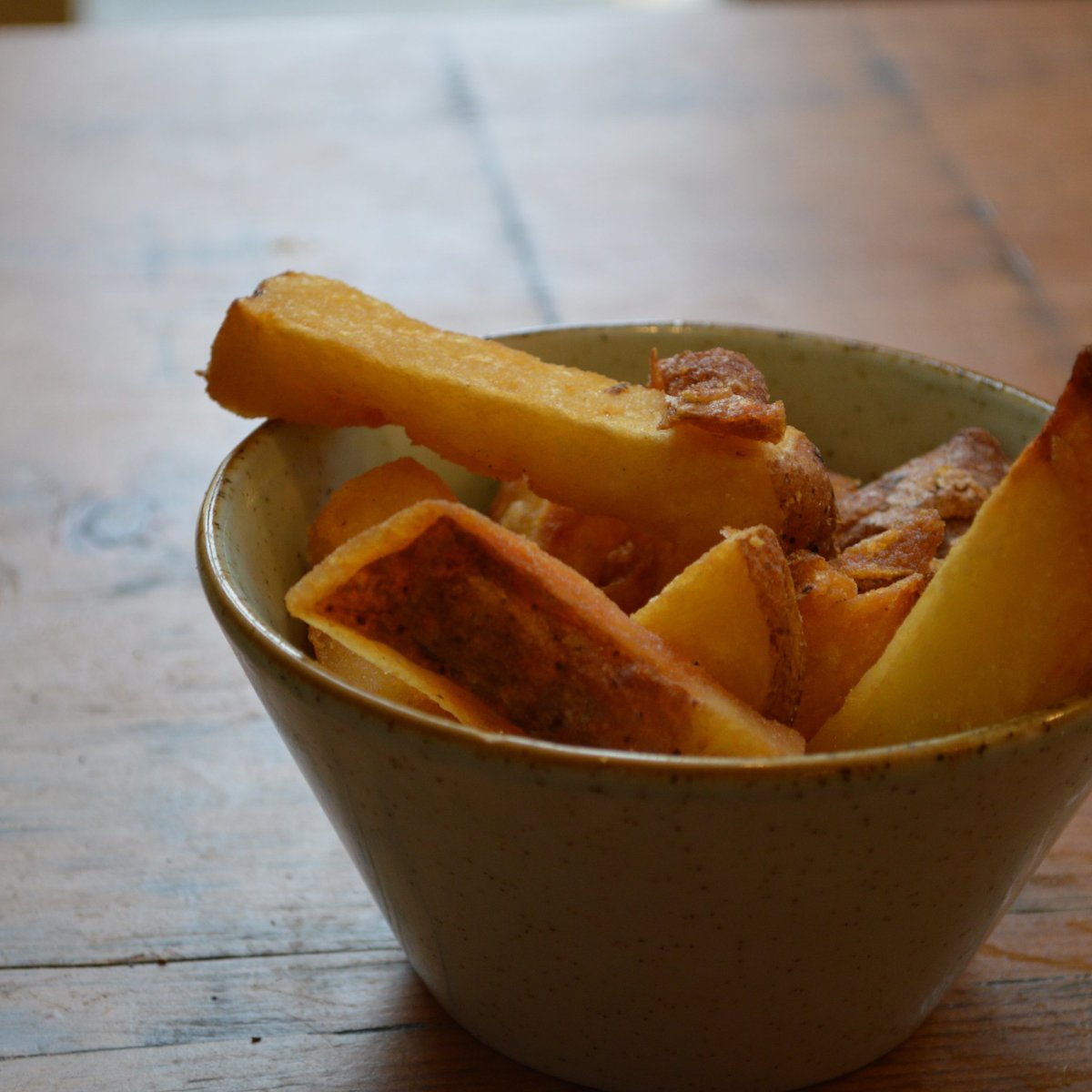 Probably the most popular change to our new menu is our triple cooked fat chips, perfect with a pint (or two!)