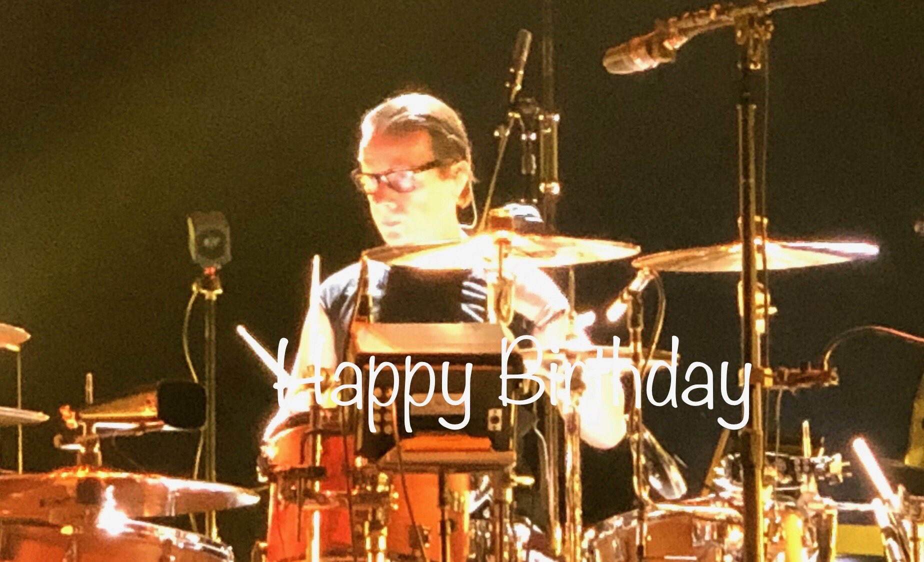 Happy Birthday Mr. Larry Mullen jr. 
