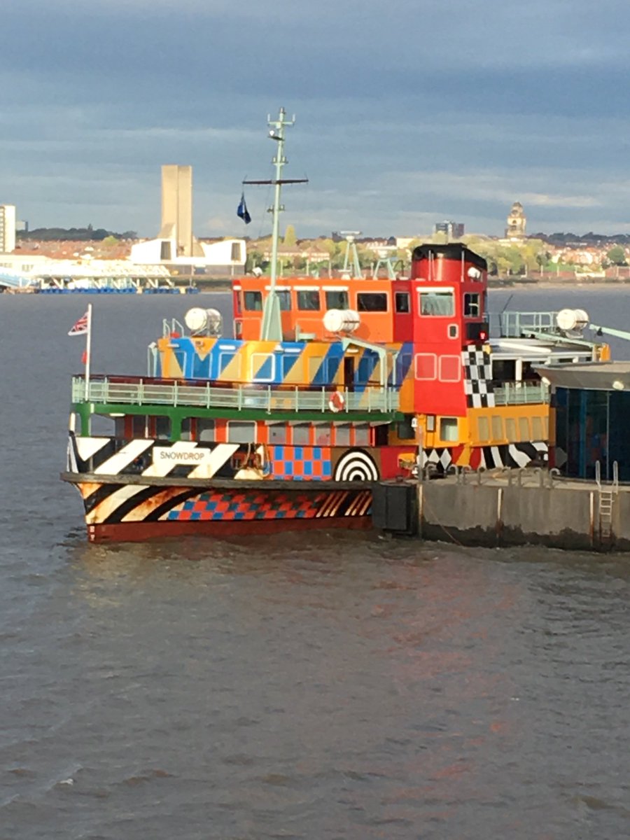 Robbaker1962's tweet photo. This is the iconic “Ferry across the Mersey”. Here in Liverpool for 2 day EDI conference. Let’s hope it stays this good 😎👍 https://t.co/fVzCsRQISG