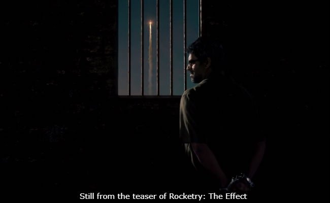 moviesndtv's tweet photo. '@ActorMadhavan's #RocketryTeaser Is Intriguing,' Says @aamir_khan. Seen Yet? https://t.co/UiCoqUg5CD https://t.co/yn7eqKV42M