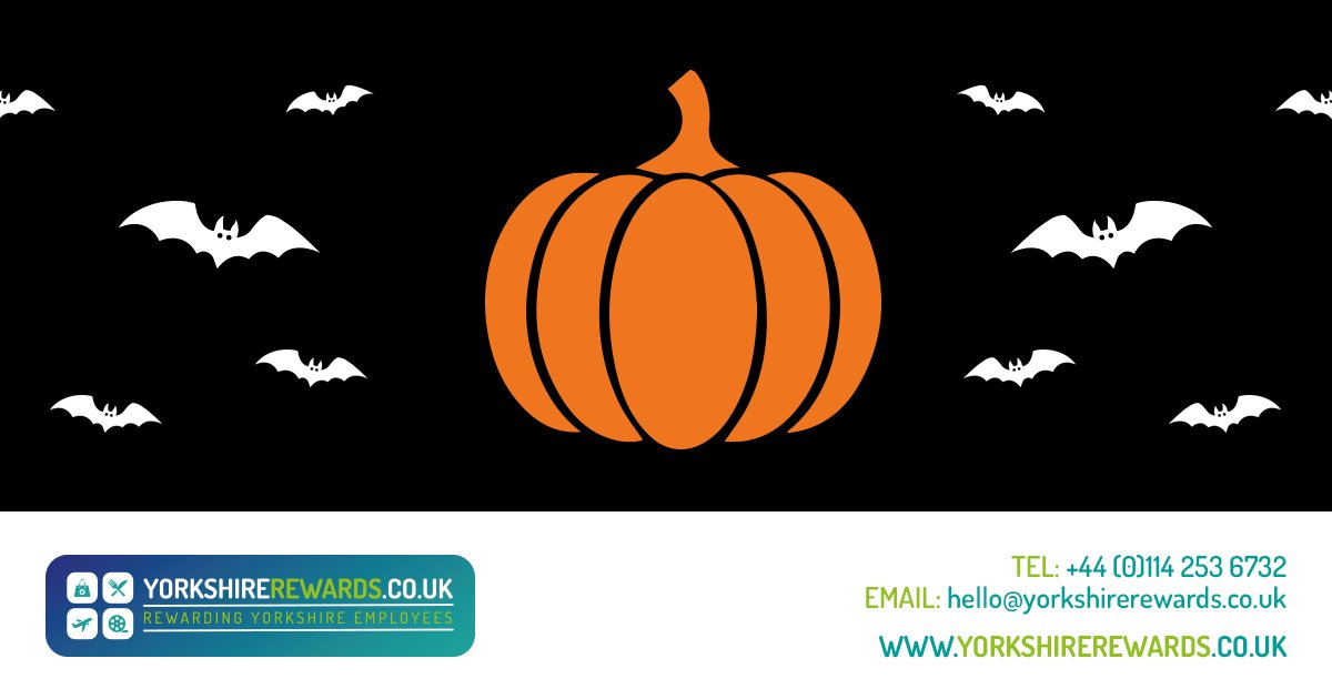 Visit yorkshirerewards.co.uk to see how your employees can make Spooktacular savings this Halloween!