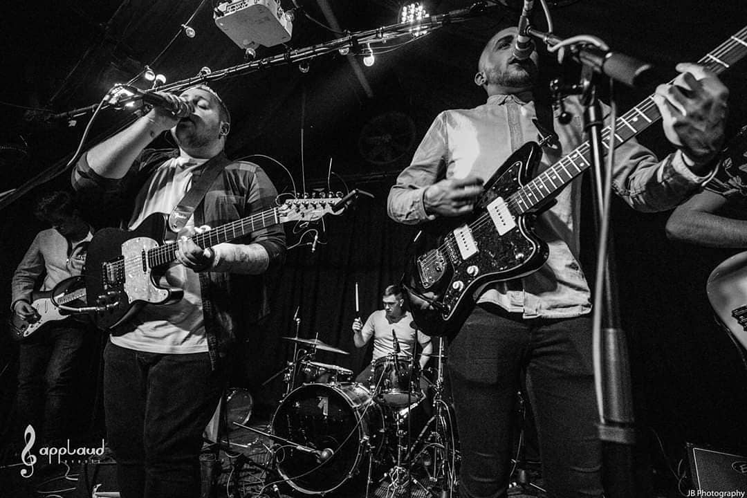 ApplaudLive's tweet photo. @Stolen_City performing at our last showcase live @TGSDublin. 

Their next headline gig is in @academydublin on December 1st 🤘 

📸 cred - @jbphotography27 

#IrishMusicParty #ApplaudIt https://t.co/zjVU5AUfiC