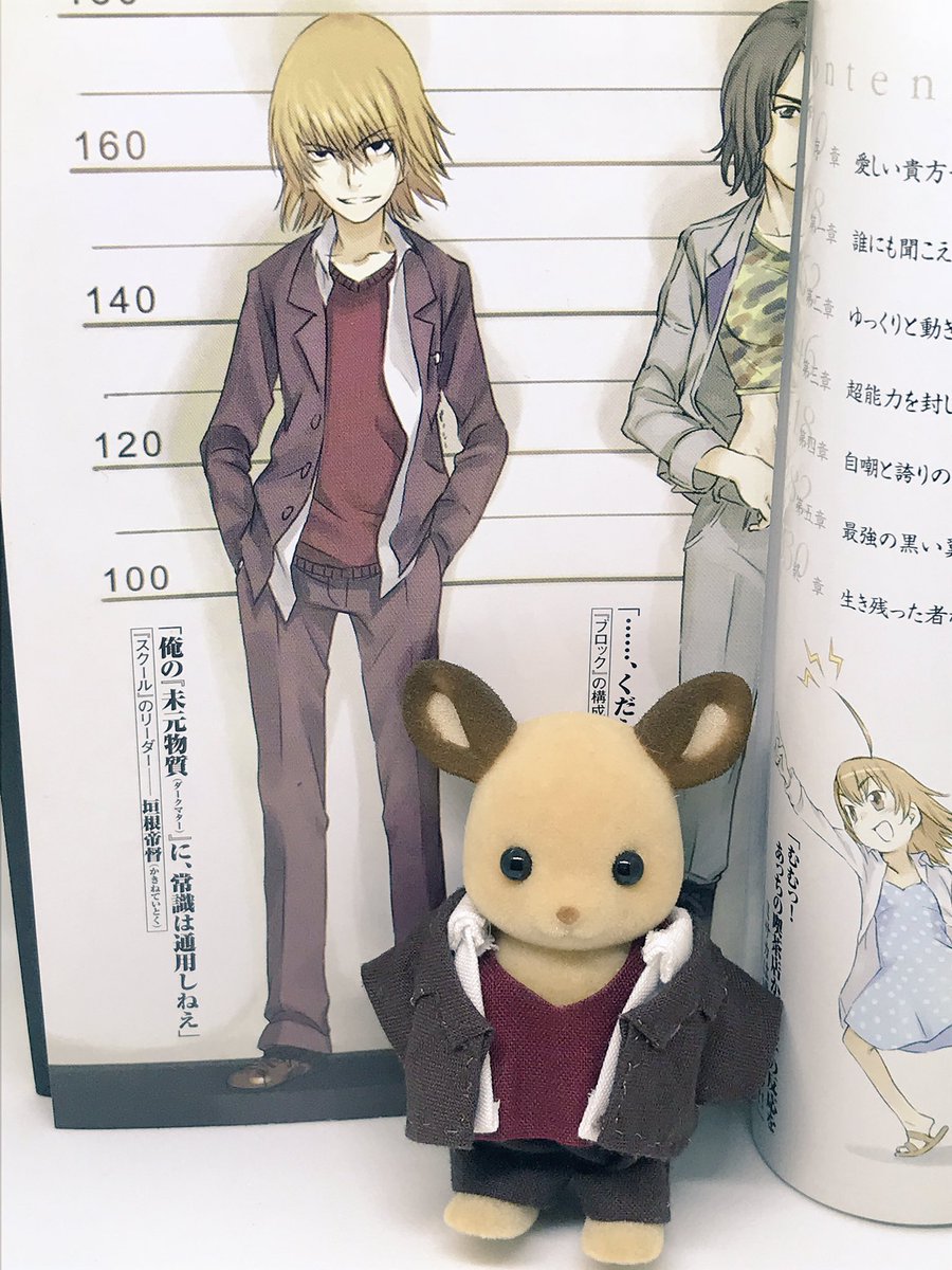 みーたた Di Twitter 俺の未元物質に常識は通用しねえ 学園都市第2位の垣根帝督のスーツを作りました コスバニア 垣根帝督 とある スクール ハンドメイド 電撃文庫 学園都市暗部 禁書目録3 シルバニア 실바니안패밀리 森林家族 Sylvanianfamilies