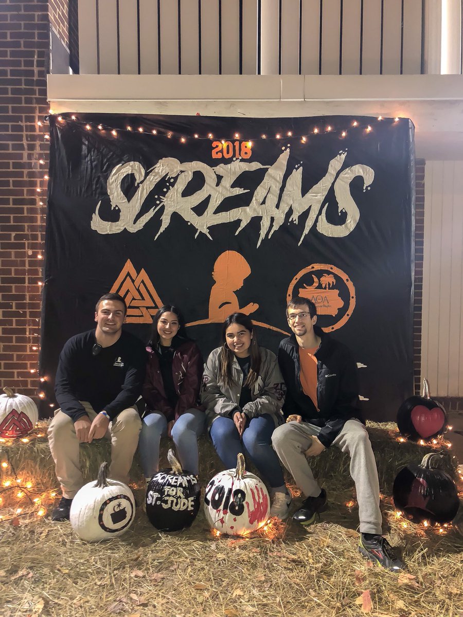 LTAZetaGamma's tweet photo. Screams for @StJude with @TKE_Epsilon was great last night! We hope everyone who came out enjoyed! 🎃 https://t.co/t5QU5jWwlz