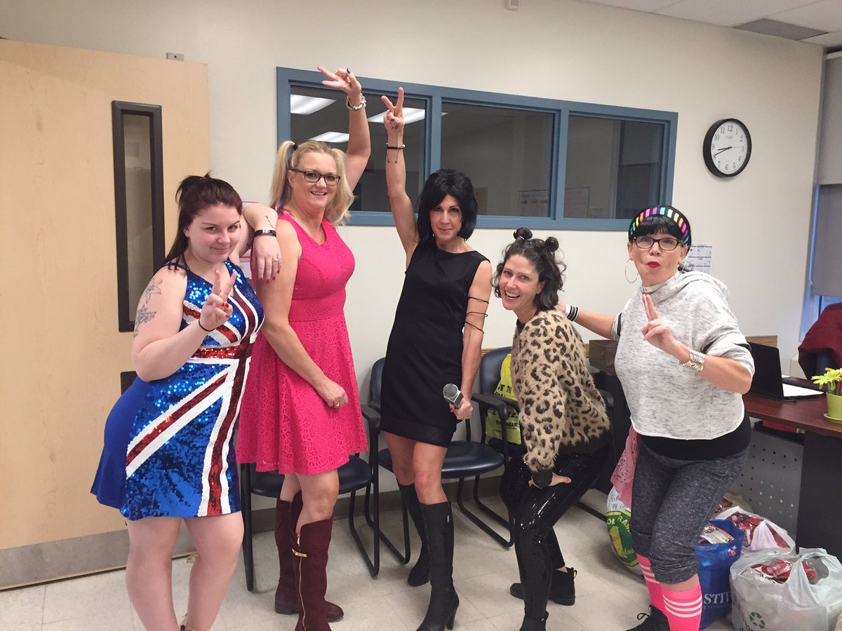 AngusMorrisonES's tweet photo. Angus Morrison staff love a chance to build school spirit. Engaging students in drama and dance today with excellent role models. @SCDSB_Schools #halloweenisfun https://t.co/hb7dCCQpKH
