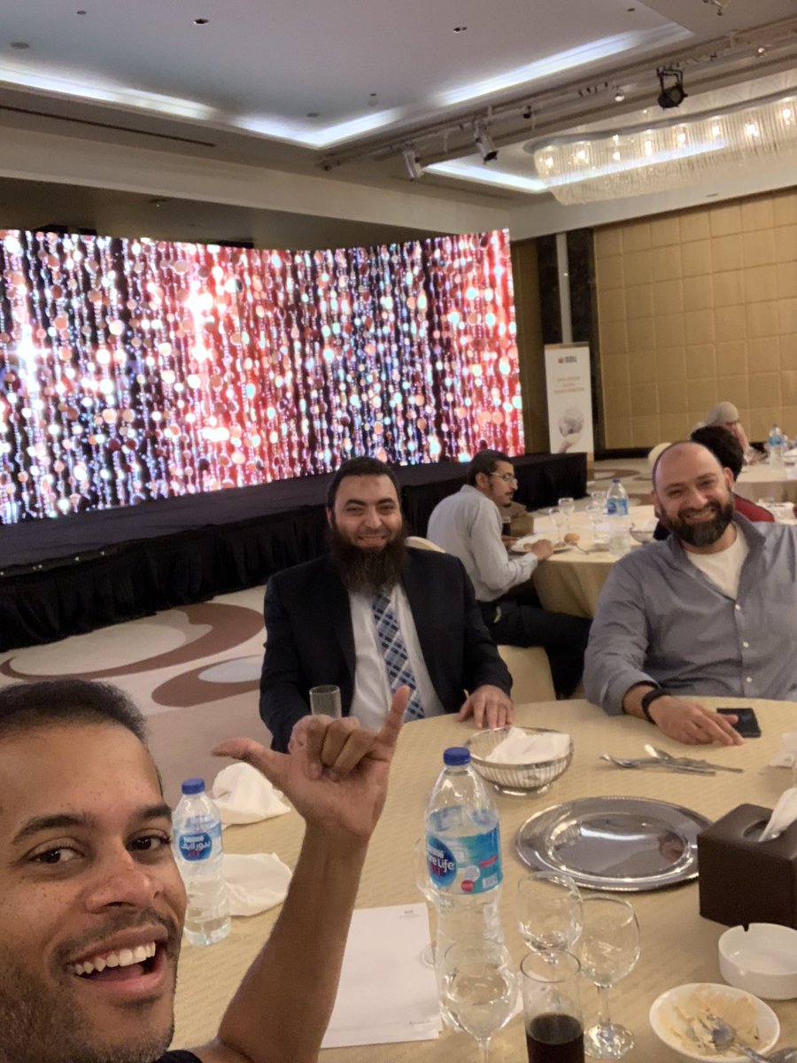 mariogray's tweet photo. With friends Ahmed Ameem and @ahtaha_ at the #AMECSE2018 conference in Cairo. 😇😁🤗👏 https://t.co/CWKIP4AUtx