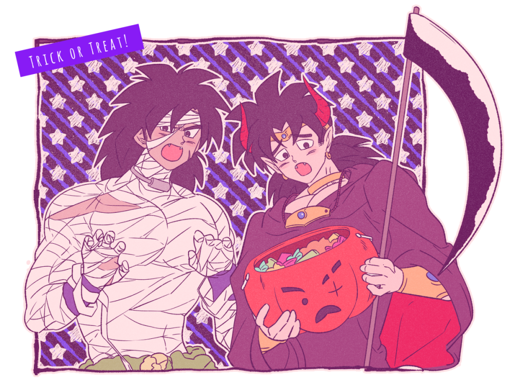 「18.10.31Trick or Treat!더블 브로리로 해피 할로윈~#H」|🅜🅞🅚のイラスト