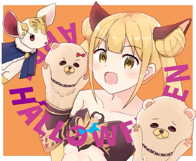 シャドバハロウィンイラスト&amp;漫画
#シャドウバース 