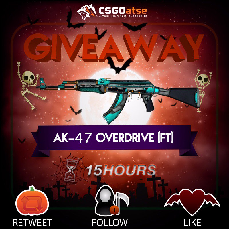 CSGOatsecom's tweet photo. 🐯🔥Daily VGO giveaway, AK47 Overdrive🔥🐯

✅Like
✅Follow
✅Retweet

Good luck, ends in 15 hours!

https://t.co/eGOOUmjP7T https://t.co/GZ8SRRaw59