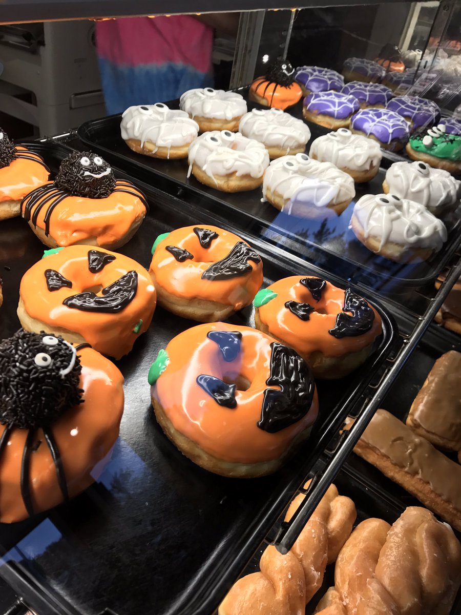 Still have a few more Halloween Donuts, give them a little scare if you dare.