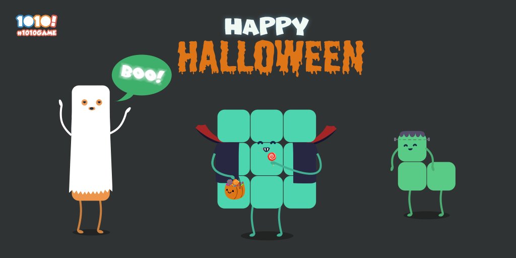 1010Game's tweet image. Keep calm and eat more candy! 🍬 
🎃 Happy Hallooween! 🎃 
#1010Game #HappyHalloween
