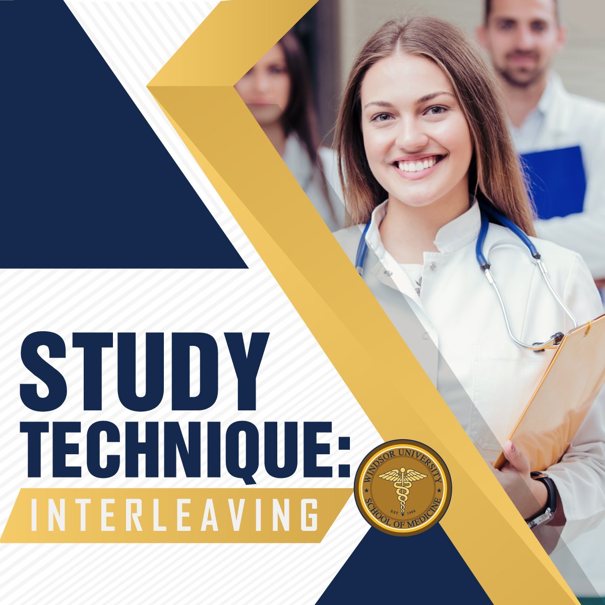 WUSOM's tweet image. Interleaving is a technique that involves studying different subjects in a single study session instead of one. Interleaving helps to send the most important information from short-term to long-term memory, which may help to perform better
#StudyTips #Interleaving #StudyTechnique