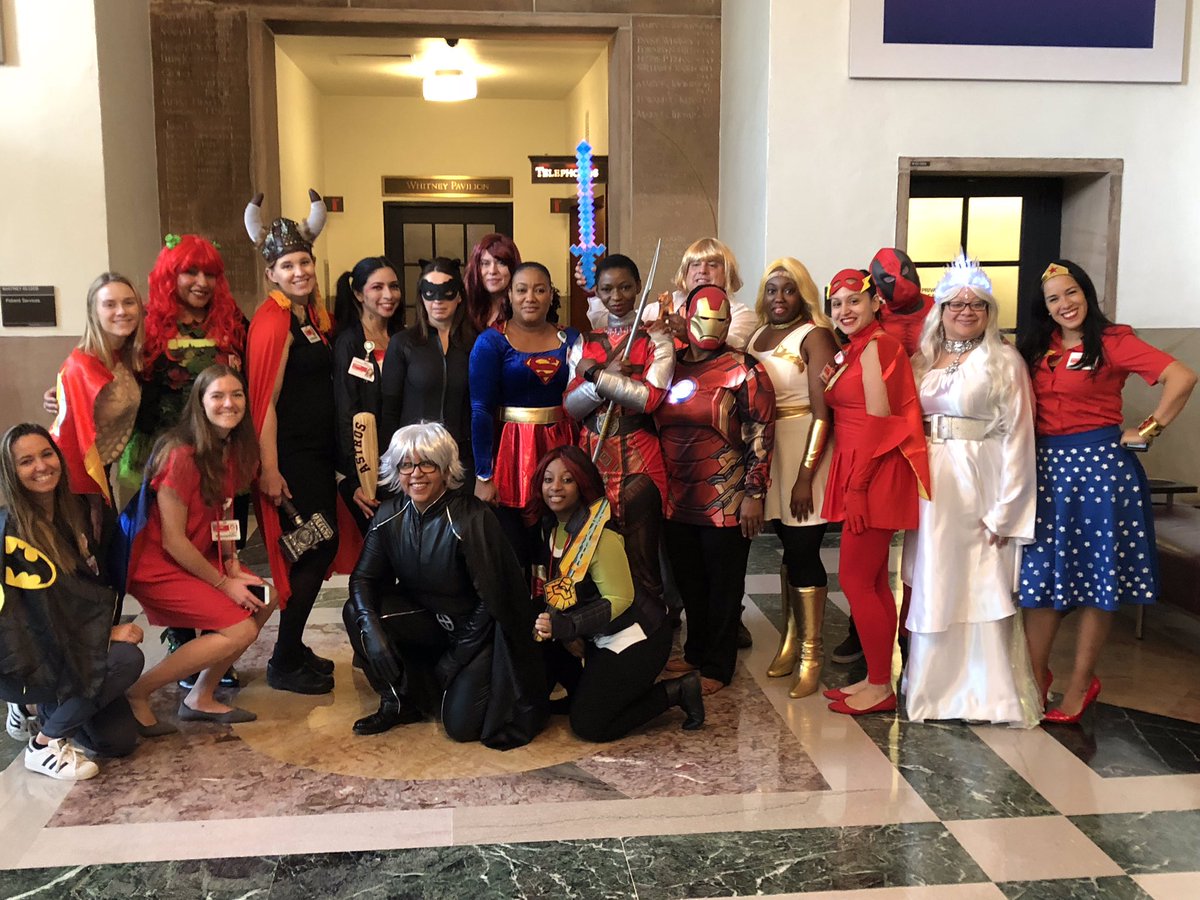 NYP/Weill Cornell Patient Services super heroes!
<a href="/nyphospital/">NewYork-Presbyterian</a>