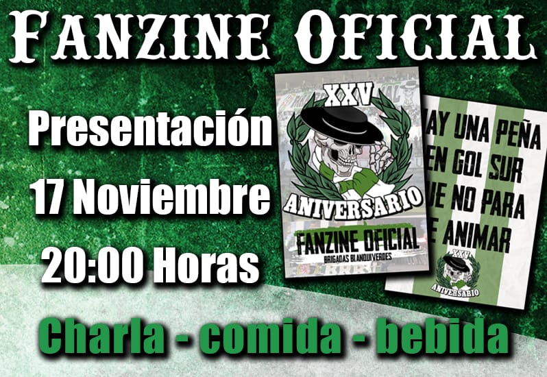 Brigadas1993's tweet photo. 25 años no se cumplen todos los días, ni se pueden plasmar en un fanzine... Pero lo hemos intentado en 40 páginas a todo color.

Sábado 17 de noviembre presentación oficial con charla, bebida y comida.

+ Información por privado, no faltéis https://t.co/wyUh63EvqJ