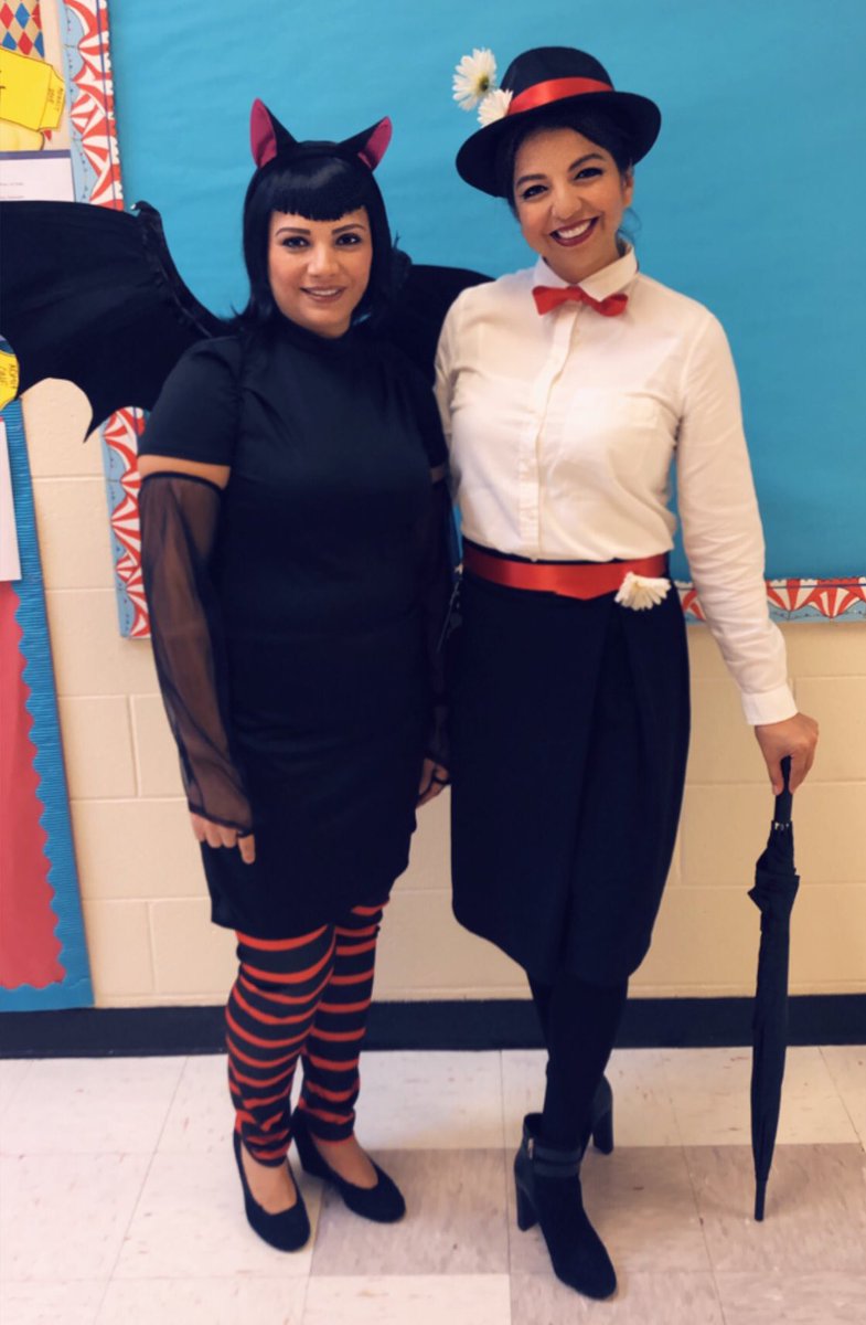 “In every job that must be done, there is an element of fun. You find the fun and snap, the job’s a game!” -Mary Poppins #marypoppins #marypoppinscostume #halloween #principalsofinstagram #principalsinaction #leadershipmatters #elementaryprincipal