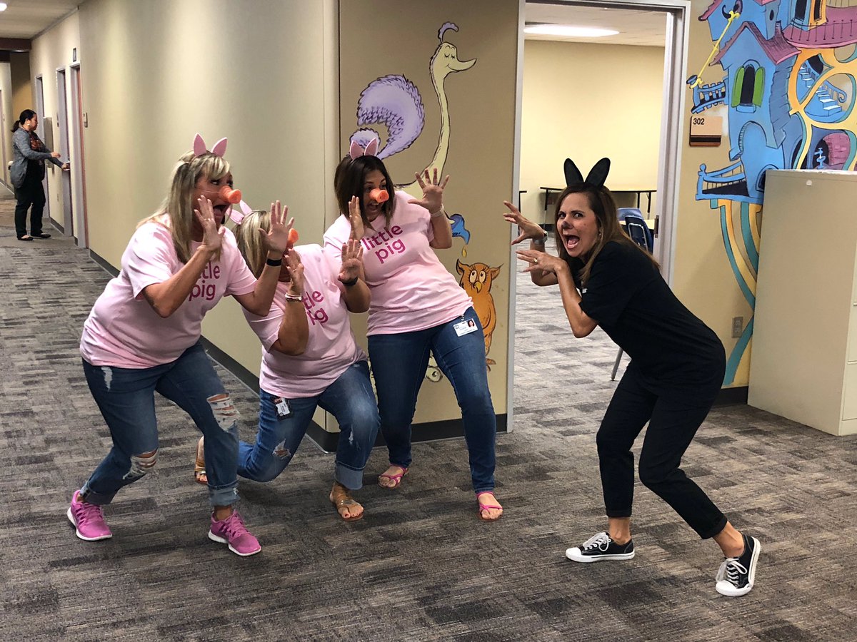I love working with these ladies!#bookcharacterday <a href="/WarnerCFISD/">Warner Elementary</a>