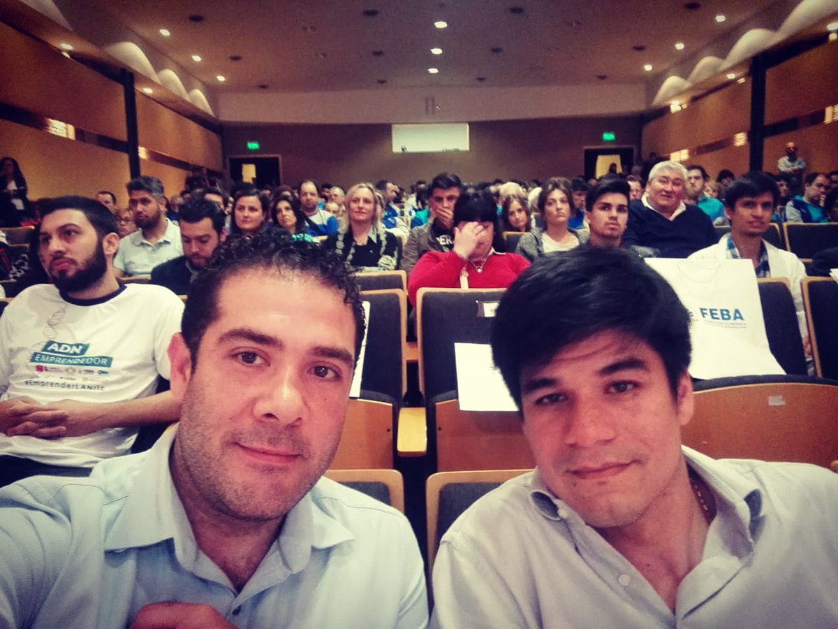 BoyeGustavo's tweet photo. Ahora junto a @JEFEBAOk y @nicorpalma en #ADNemprender #EmprenderLanús #Premiojoven https://t.co/jkMqd4E7FJ