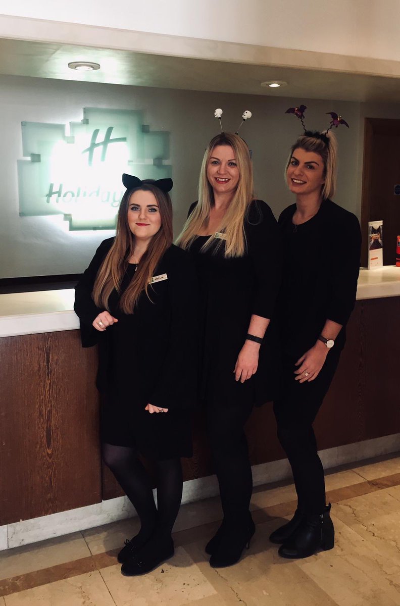 Trick or treat... meet & great... Happy Halloween from the sales team at the Holiday Inn Doncaster 🕷 #HolidayInn #Halloween #Doncaster #DoncasterIsGreat