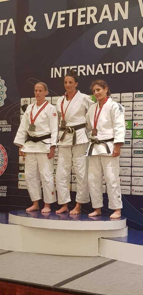 feynocom's tweet image. Félicitations à notre athlète Severine Perrin qui nous a décroché une médaille de bronze aux championnats du monde vétérans de Judo au Mexique. ✊✊🥋🥋🥉