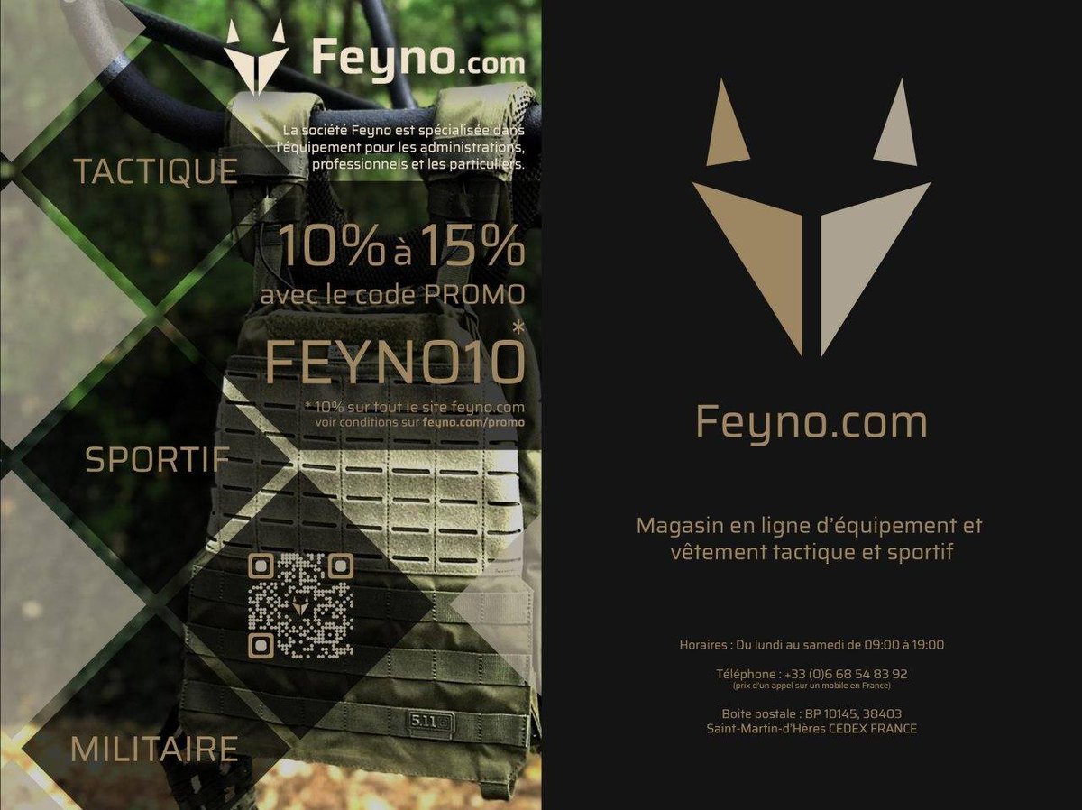 feynocom's tweet image. -10 % sur tout le site Feyno.com avec le code promo FEYNO10.
 Conditions à découvrir sur ➤ feyno.com/promo/