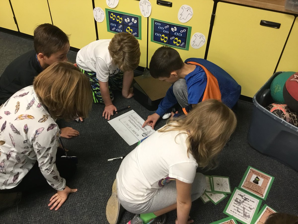 mcluebbe's tweet photo. Challenging our brains with a Breakout! Thx parents for donations and making this possible! @lord_512 https://t.co/F2yHnx8Dxw