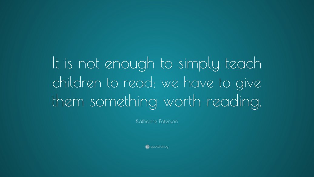 Happy birthday to Newbery-winning \"Bridge to Terabithia\" author, Katherine Paterson -  