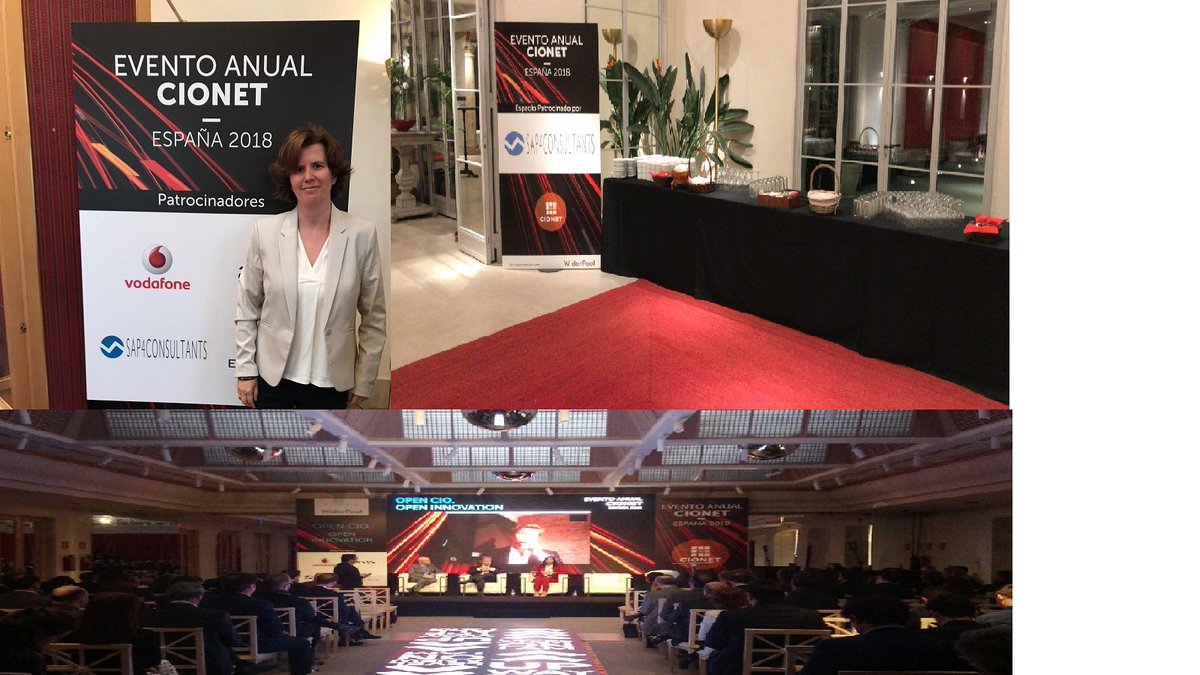 Sap4Consultants's tweet photo. Ayer se celebro el gran evento #OpenCio evento anual CIONET .
@Sap4Consultants , tuvo el privilegio de estar ahí y solo deciros .. ¡¡¡enhorabuena @CIONET_Spain por este evento!!! https://t.co/947UCmDNVR