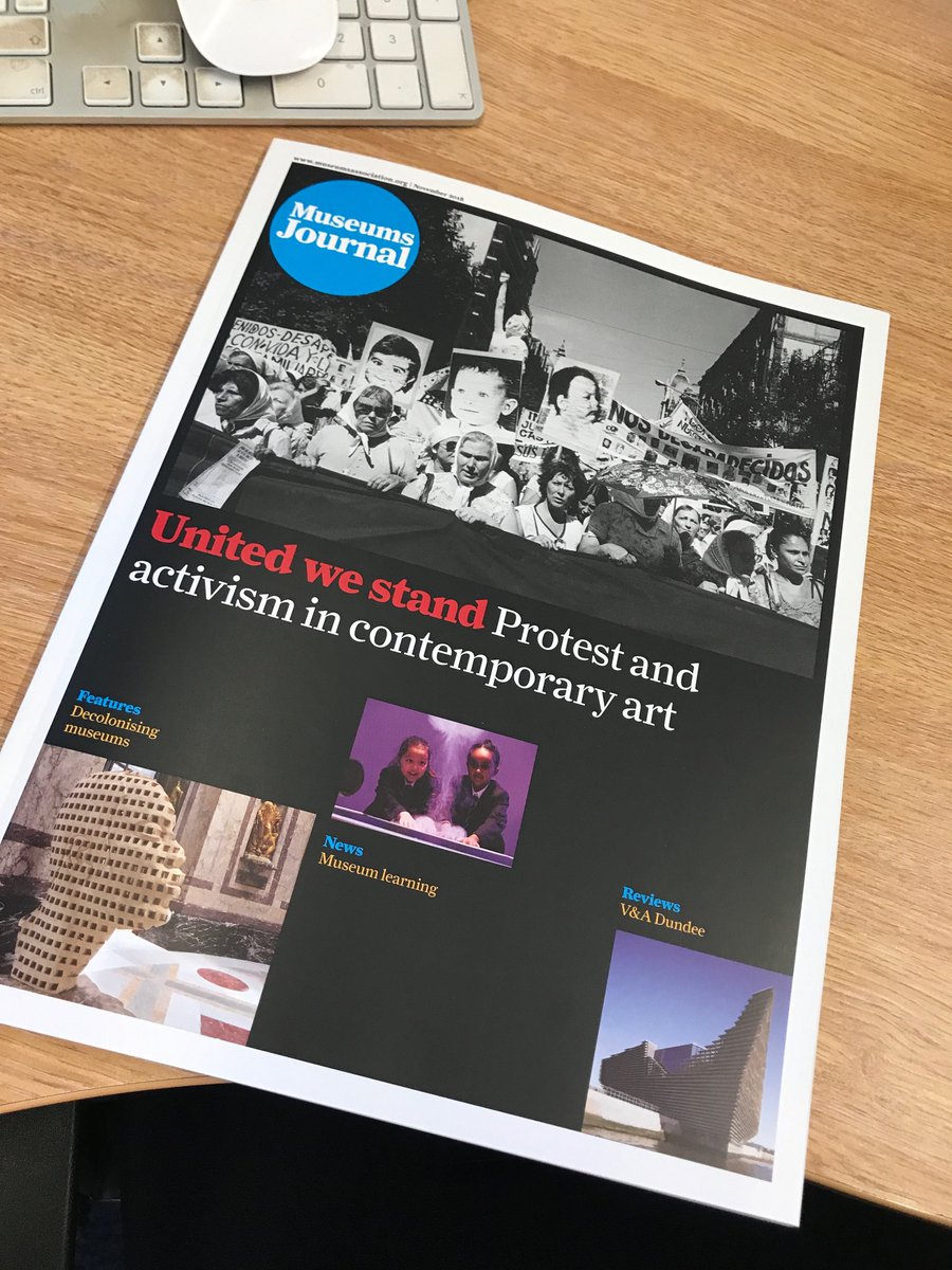 Sharonheal's tweet image. Now this is what I want to find in my desk ⁦@MuseumsAssoc⁩ #museumsjournal conference special! Well done ⁦@SimonAStephens⁩ ⁦@slinkissimo⁩