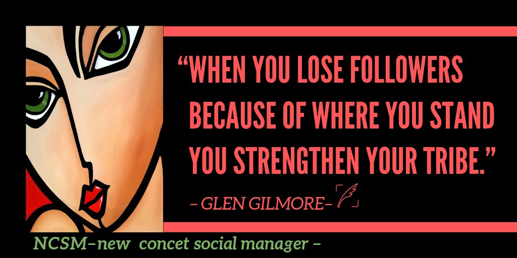 “When you lose followers because of where you stand you strengthen your tribe.” @glengilmore
💛💛💛💛 http://bit.ly/fbfv1 💛💛💛💛
#newconceptsocialmanager
#smm
#ThingsSaidBehindMyBack
#WednesdayWisdom
#HappyHalloween
#SurviveHalloweenIn4Words
#WorldCitiesDay
#RBIvsGovt