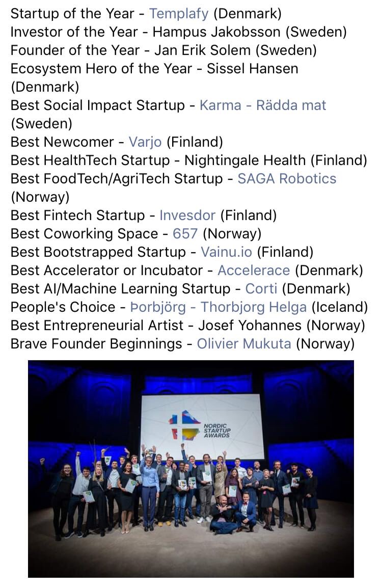 dealroomevents's tweet photo. Congratulations to all Regional Winners of @NSAwards #NSA #Startup #buildyourcommunities ππππ https://t.co/dxeqiQSbHu