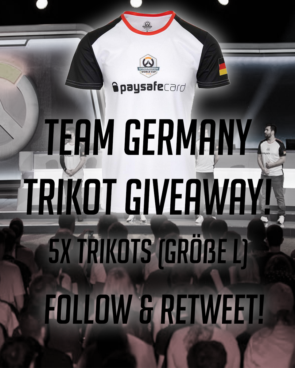 Ich verlose noch 5 #OWWC Trikots von <a href="/OWTeamGermany/">Team Germany 🇩🇪</a> ! 

Damit seid Ihr bestens ausgerüstet für das nächste Jahr &amp; habt ein Erinnerungsstück an die schönen Deutschland Spiele! 🇩🇪

Einfach den Post retweeten &amp; mir auf Twitter folgen! 💙

Die Gewinner ziehe ich am 03.11! 

#Werbung