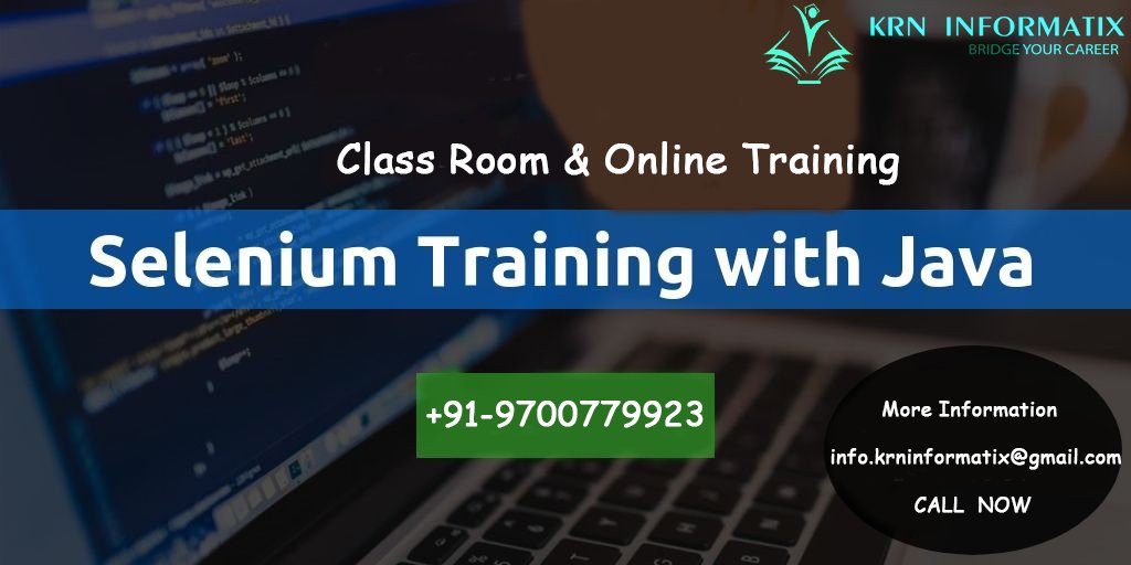 krninformatix's tweet photo. Best #Selenium #Training with Core #JAVA, #Cucumber, #RealTimeProject, @ #marathahalli, #bangalore.
#NextBatch starts on:
#Weekend 17th #November 2018, #Weekdays 13th #November 2018
View More: https://t.co/yYUhyAzVWy https://t.co/CMF8M03Ge0