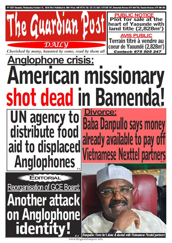 apeterbruce's tweet photo. @Mimimefo237 @RepWesco @VP @WhiteHouse @StateDept Mix carefully #fraud #LiesTelling #kleptocrats #corrupt GRAMPS, u have #CameroUn. Killing INNOCENT #Ambazonians is a #coverup attempt. @RealBenCarson @LeeStrobel @Salem_Chicago @nvbc_org @ebclaconia @SBCCLINTON @Prestonwood @FBCJC @sbctoday https://t.co/xUKzD7kkx2